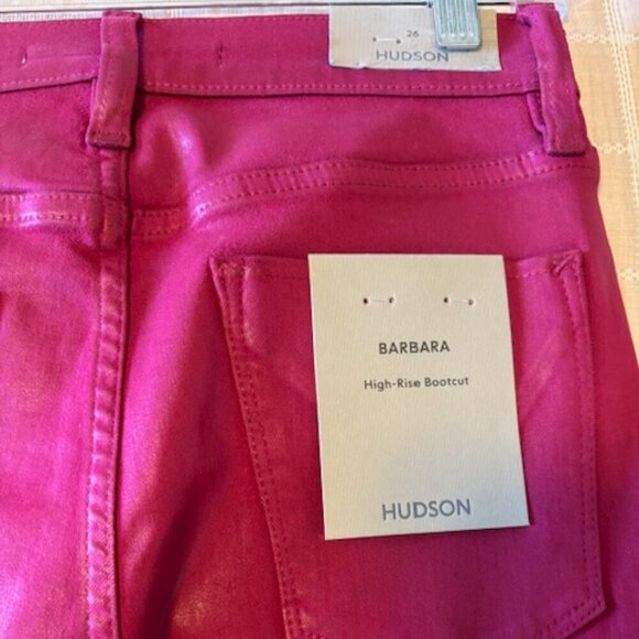 NWT HUDSON Barbara High-Rise Bootcut Jean - size 26 - Picture 9 of 9